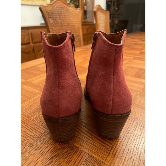 Lucky Brand Marcos bootie burnished red size 9.5 - Picture 4 of 9